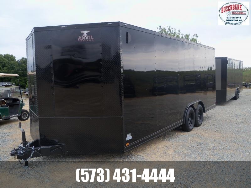 20X102 Anvil Black Enclosed Cargo Trailer Black ATP AT85X20TA2 20X102 Anvil Black Enclosed Cargo Trailer Black ATP AT85X20TA2
