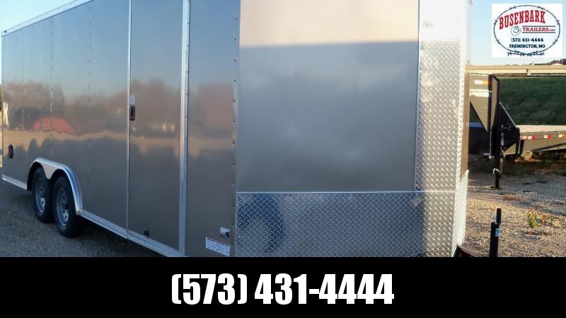 20X102 Anvil Pewter V-Nose Cargo Trailer AT85X20TA2 20X102 Anvil Pewter V-Nose Cargo Trailer AT85X20TA2