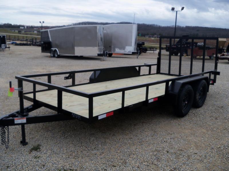 16*076 UTILITY TRAILER W/GATE 16*076 UTILITY TRAILER W/GATE