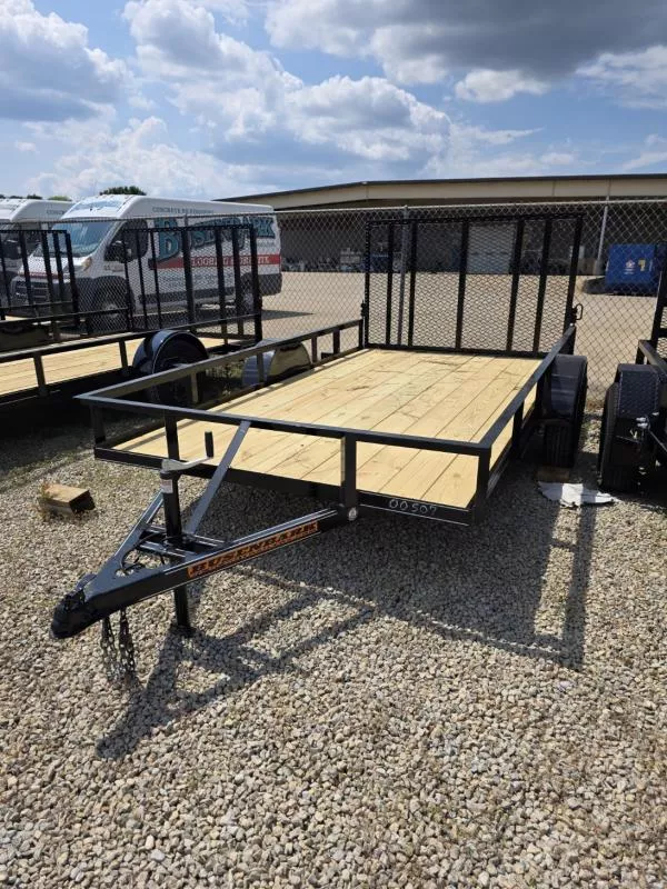 77" X 12' Single Axle Utility Trailer