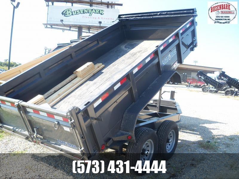 14X083 Load Trail Gray Dump Trailer Slide In Ramps DT8314072 14X083 Load Trail Gray Dump Trailer Slide In Ramps DT8314072