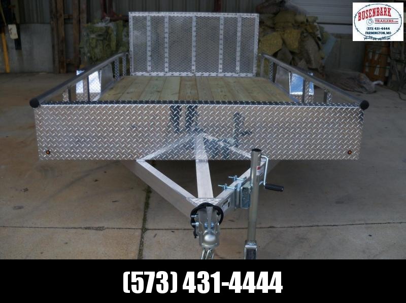 12X077 Blacktrail Aluminum Utility Trailer 3' Gate BRBUT1277 12X077 Blacktrail Aluminum Utility Trailer 3' Gate BRBUT1277