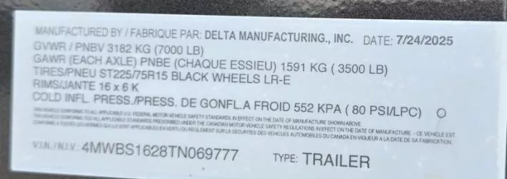 new Stock / Stock Combo Trailers Delta Manufacturing  for sale, in Farmington, MO Thumbnail 11