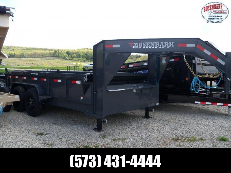 14X083 Lamar Charcoal Gooseneck Low Pro Dump Trailer DL831427 14X083 Lamar Charcoal Gooseneck Low Pro Dump Trailer DL831427