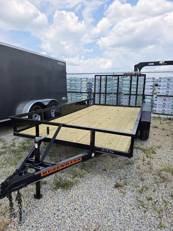 77" X 14' Tandem Axle Utility Trailer
