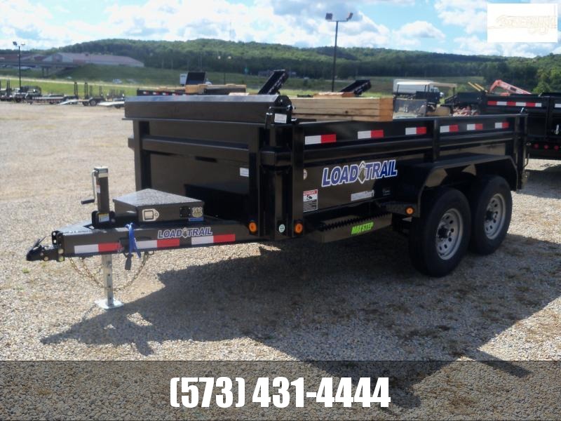 12X072 Black 10 TA Dump Trailer Slide In Ramps DT7212052 12X072 Black 10 TA Dump Trailer Slide In Ramps DT7212052