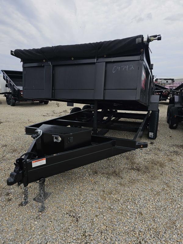 82" X 16' Tandem Axle Dump Trailer
