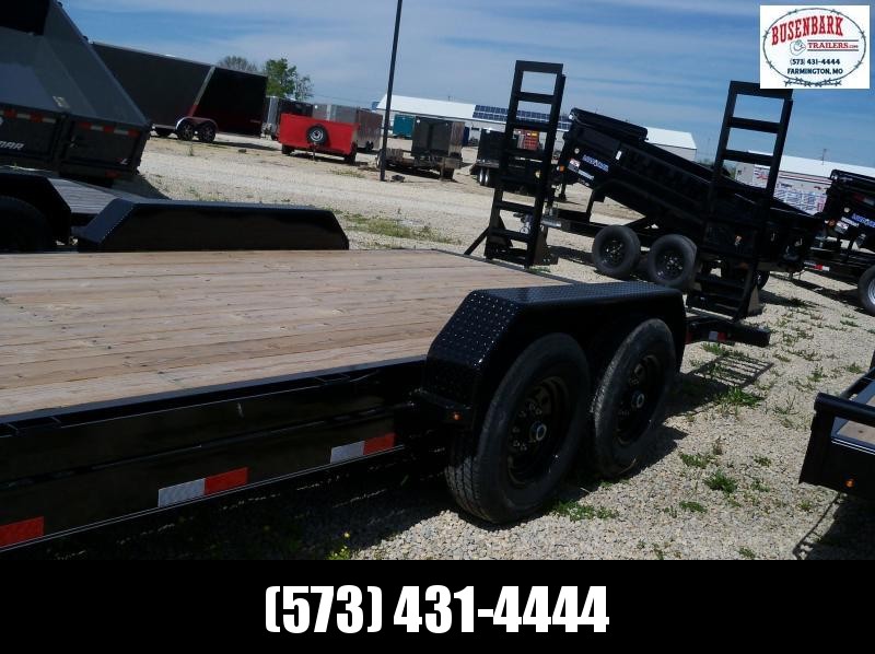 20x083 Lamar Black Equipment Hauler 2' Dove Tail H6832027 20x083 Lamar Black Equipment Hauler 2' Dove Tail H6832027
