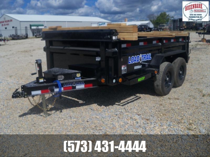 12X072 Load Trail Black Dump Trailer Slide In Ramps Rapid Battery Charger DT7212052 12X072 Load Trail Black Dump Trailer Slide In Ramps Rapid Battery Charger DT7212052
