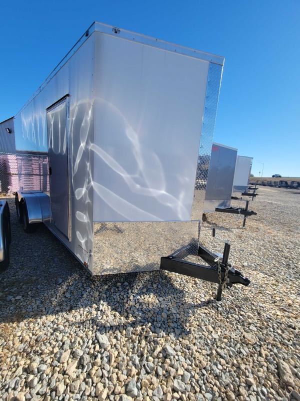 84" X 16' Tandem Axle Enclosed Trailer Busenbark Trailers Load Trail Flatbed Trailers in MO