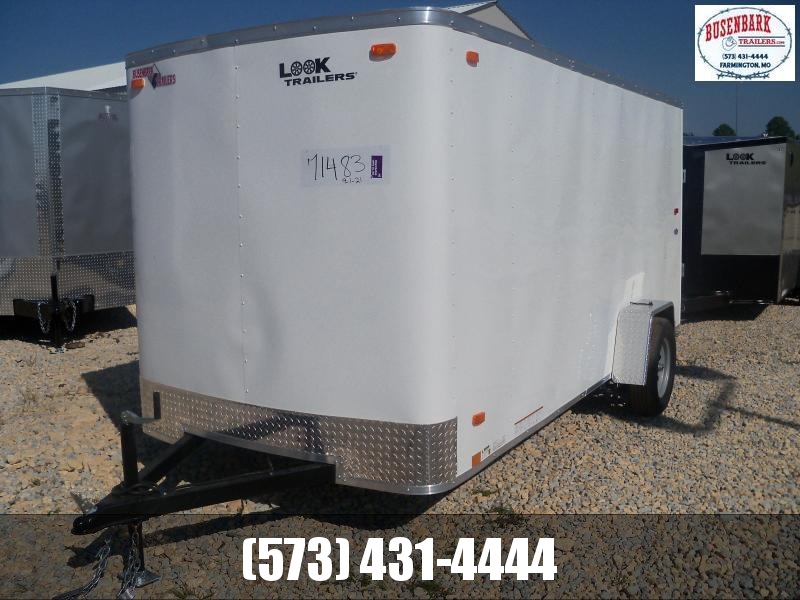 14X072 Look White Enclosed Cargo Trailer LSCAA6.0X14S12FC 14X072 Look White Enclosed Cargo Trailer LSCAA6.0X14S12FC
