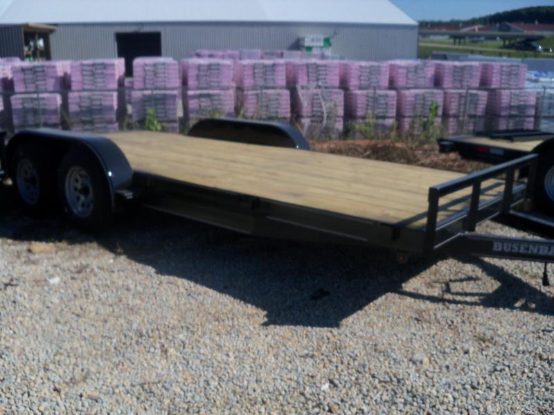 18X083 Black 7000K Flatbed Trailer Dovetail With Brake & Slide In Ramps 18X083 Black 7000K Flatbed Trailer Dovetail With Brake & Slide In Ramps