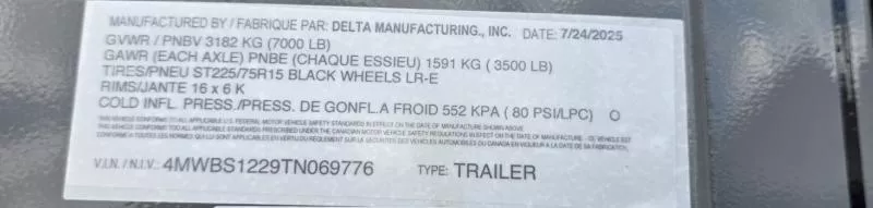 new Stock / Stock Combo Trailers Delta Manufacturing  for sale, in Farmington, MO Thumbnail 11