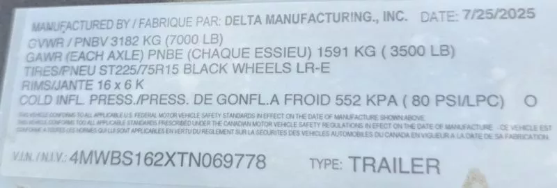 new Stock / Stock Combo Trailers Delta Manufacturing  for sale, in Farmington, MO Thumbnail 11