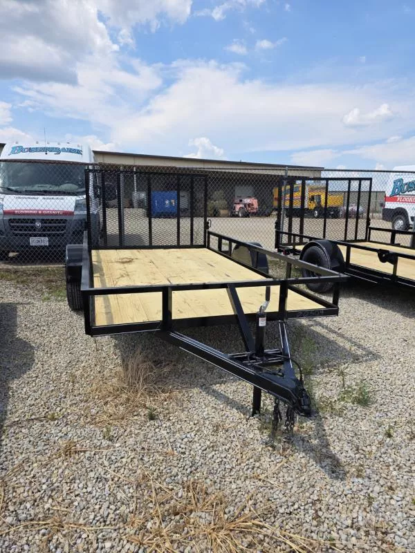 77" X 12' Single Axle Utility Trailer