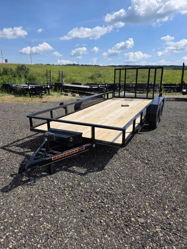 77" X 16' Tandem Axle Utility Trailer