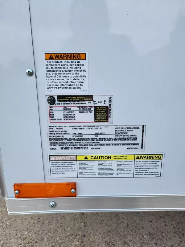 used Cargo (Enclosed) Trailers RC Trailers  for sale, in Hammond, WI Thumbnail 3