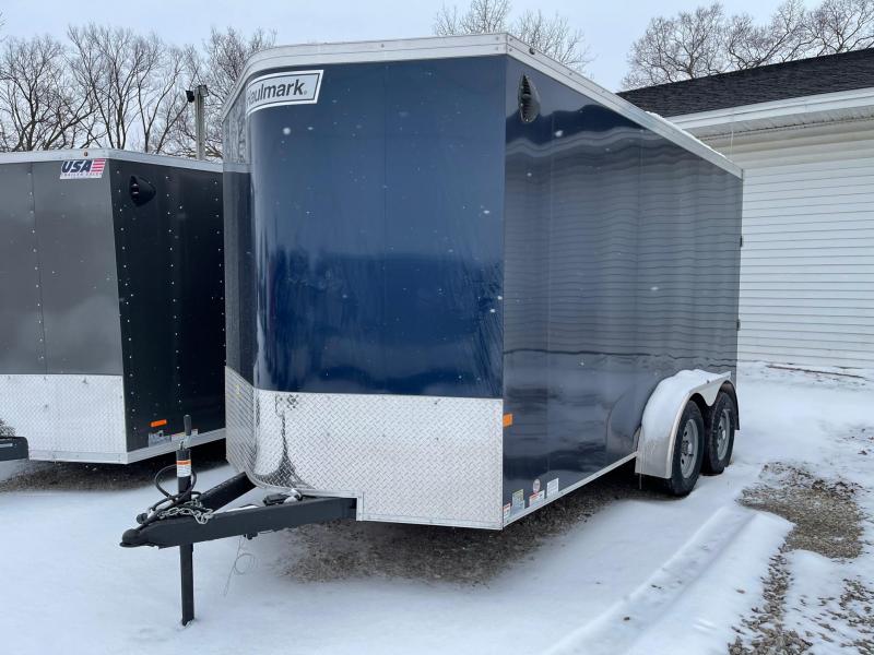 DAMAGED !! 7 x 14 Haulmark Transport - Enclosed Trailer - w/ Ramp Door 7ft Interior UTV Package DAMAGED !! 7 x 14 Haulmark Transport - Enclosed Trailer - w/ Ramp Door 7ft Interior UTV Package