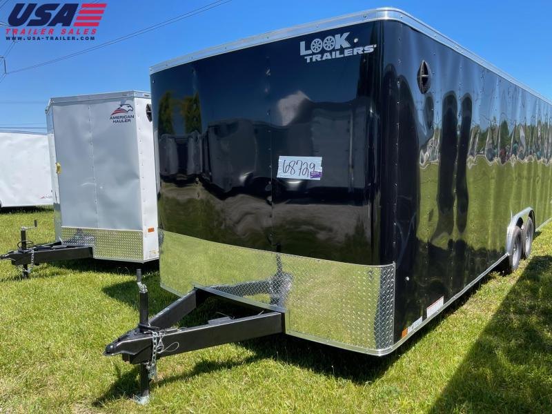 8.5x24 LOOK Enclosed Car Hauler Trailer (7K) 8.5x24 LOOK Enclosed Car Hauler Trailer (7K)