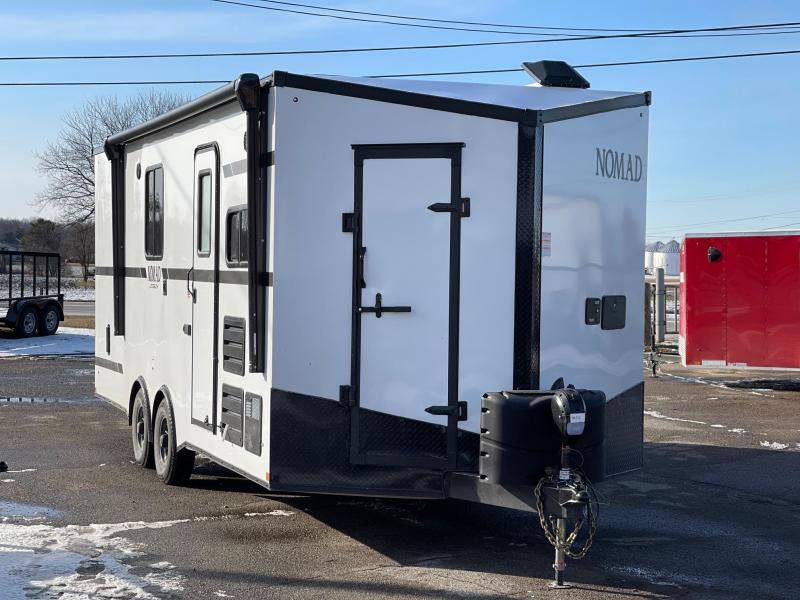 Toy Hauler w/ Living Quarters: STEALTH NOMAD 10K Enclosed Car Trailer Toy Hauler w/ Living Quarters: STEALTH NOMAD 10K Enclosed Car Trailer
