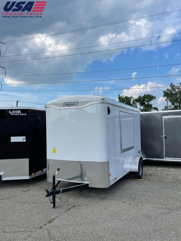 6 X 12 Enclosed SINGLE AXLE Trailer W - DISPLAY DOOR 6 X 12 Enclosed SINGLE AXLE Trailer W - DISPLAY DOOR