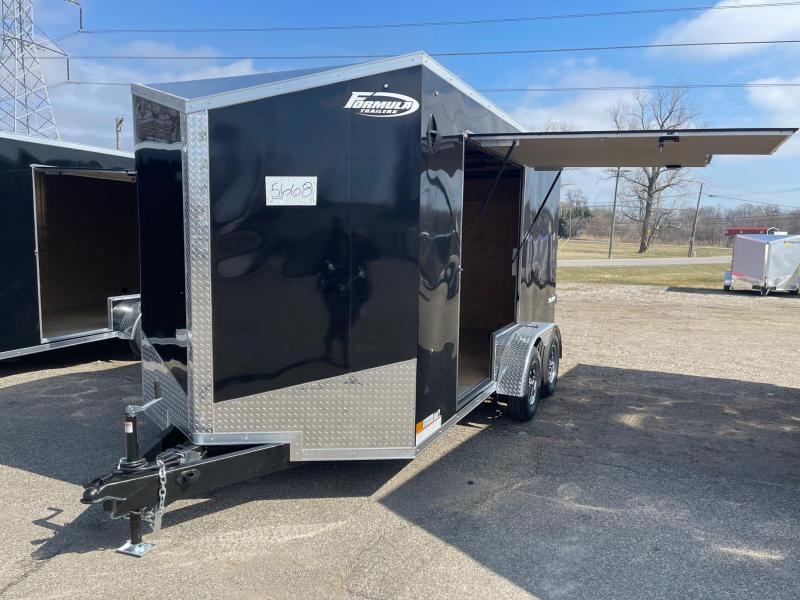 7 x 14 Formula Triumph Enclosed Trailer - w/ Ramp Door 7ft Interior UTV Package w/ Escape Door 7 x 14 Formula Triumph Enclosed Trailer - w/ Ramp Door 7ft Interior UTV Package w/ Escape Door