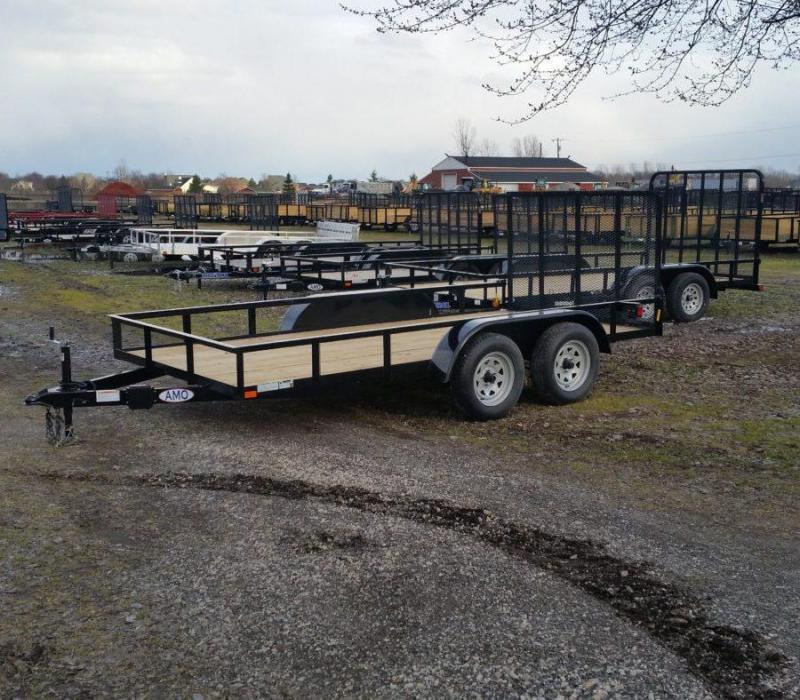 6.4 x 16 A.M.O. Tandem Landscape Trailer - 2 Axle Brake 6.4 x 16 A.M.O. Tandem Landscape Trailer - 2 Axle Brake
