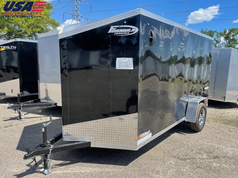 6 X 12 Enclosed V-Nose Trailer W - Ramp Door 6 X 12 Enclosed V-Nose Trailer W - Ramp Door