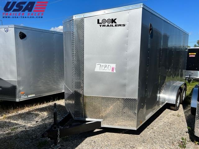 7x16 LOOK ELEMENT - 7ft Interior height w/ Ramp Door WITH D RINGS 7x16 LOOK ELEMENT - 7ft Interior height w/ Ramp Door WITH D RINGS