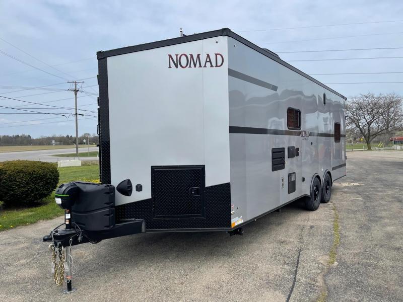 Toy Hauler w/ Living Quarters:8.5 X 24 STEALTH NOMAD 12K Enclosed Car Trailer FB Model Toy Hauler w/ Living Quarters:8.5 X 24 STEALTH NOMAD 12K Enclosed Car Trailer FB Model