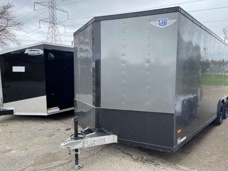 8.5x22 MTI Enclosed Car Hauler Trailer (7K) ALL ALUMINUM 8.5x22 MTI Enclosed Car Hauler Trailer (7K) ALL ALUMINUM