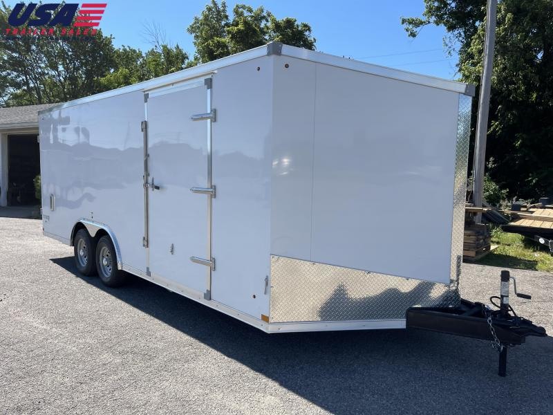 8.5 X 20 - 10,000 GVW ENCLOSED CAR HAULER TRAILER 8.5 X 20 - 10,000 GVW ENCLOSED CAR HAULER TRAILER