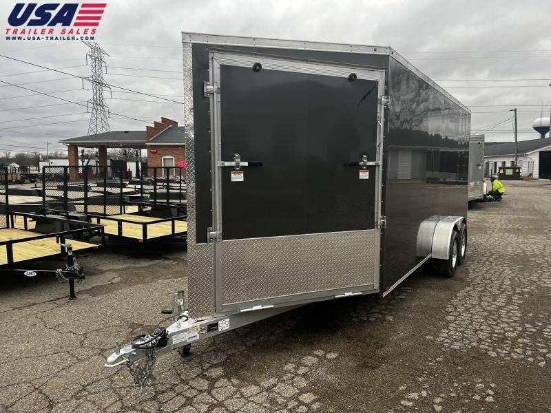 7x23ft Extra Height 3-place Snow Trailer 7ft Interior -- All Aluminum w/ aluminum rims 7x23ft Extra Height 3-place Snow Trailer 7ft Interior -- All Aluminum w/ aluminum rims