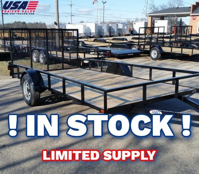 6.4 x 12 A.M.O. Low Side Landscape Trailer 6.4 x 12 A.M.O. Low Side Landscape Trailer
