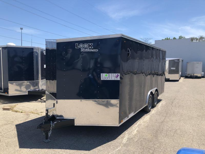 2021 Look 8.5 x 18 DLX Enclosed Cargo Trailer ( BLUE ) 2021 Look 8.5 x 18 DLX Enclosed Cargo Trailer ( BLUE )