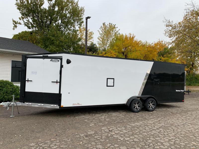7 x 29 - 5 Place Formula All Aluminum Enclosed Snowmobile Trailer with extra height 7 x 29 - 5 Place Formula All Aluminum Enclosed Snowmobile Trailer with extra height