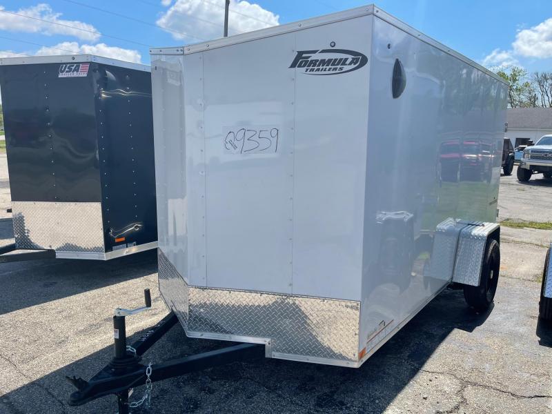 6 X 12 Enclosed V-Nose Trailer W - Ramp Door 6 X 12 Enclosed V-Nose Trailer W - Ramp Door
