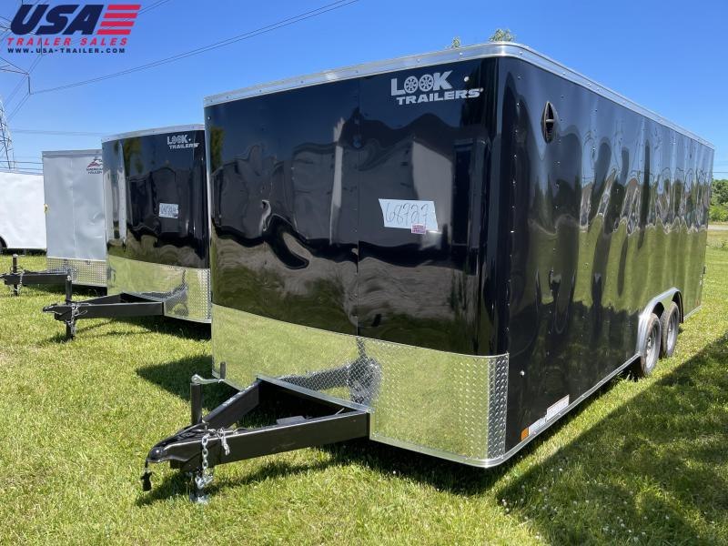 8.5x20 LOOK Enclosed Car Hauler Trailer (7K) 8.5x20 LOOK Enclosed Car Hauler Trailer (7K)