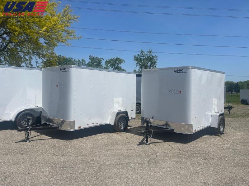 6 x 10 LOOK Enclosed Trailer w/ Barn Door (Single) 6 x 10 LOOK Enclosed Trailer w/ Barn Door (Single)