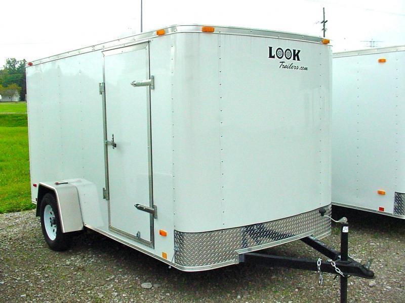 6x14 LOOK Enclosed Trailer w/ Ramp Door (Single) 6x14 LOOK Enclosed Trailer w/ Ramp Door (Single)