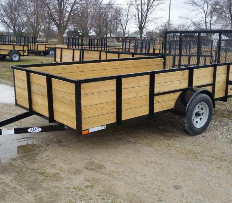 6.5 x 12 A.M.O. High Side Landscape Trailer 6.5 x 12 A.M.O. High Side Landscape Trailer
