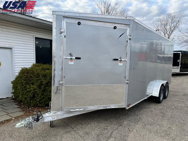 7x23ft Extra Height 5-place Snow Trailer 7ft Interior -- All Aluminum 7x23ft Extra Height 5-place Snow Trailer 7ft Interior -- All Aluminum