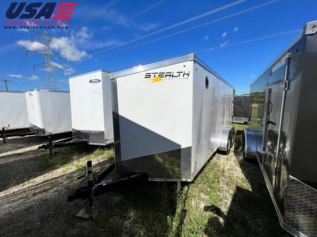 7 X 16 Enclosed V-Nose Trailer W - Ramp Door 7 X 16 Enclosed V-Nose Trailer W - Ramp Door