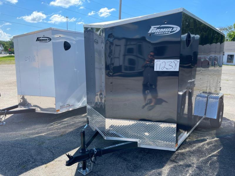 6 X 12 Enclosed V-Nose Trailer W - Ramp Door 6 X 12 Enclosed V-Nose Trailer W - Ramp Door