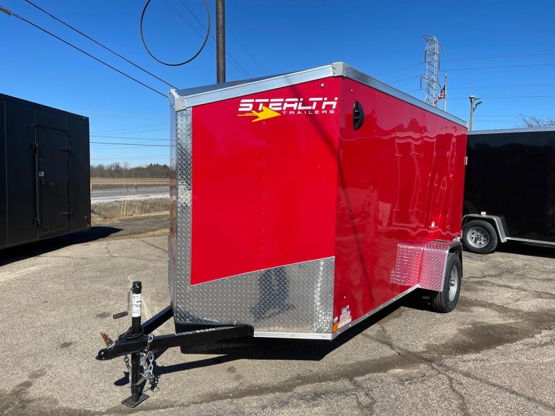 6x12 Stealth Mustang Enclosed Trailer - w/ Ramp Door 6x12 Stealth Mustang Enclosed Trailer - w/ Ramp Door