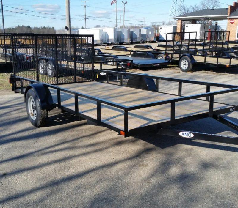 6.4 x 14 A.M.O. Low Side Landscape Trailer 6.4 x 14 A.M.O. Low Side Landscape Trailer