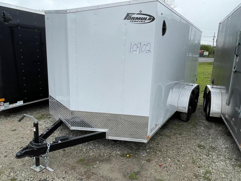 7 X 14 Enclosed V-Nose Trailer W - Ramp Door 7 X 14 Enclosed V-Nose Trailer W - Ramp Door