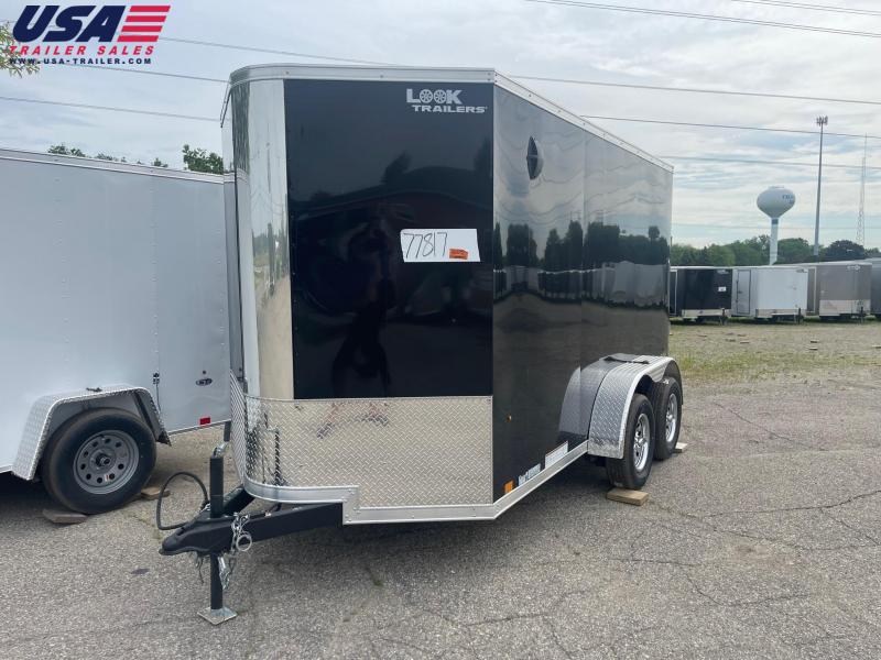 6 X 12 TANDEM AXLE LOOK VISION - 6' 6" Interior Height - w/ Ramp Door 6 X 12 TANDEM AXLE LOOK VISION - 6' 6" Interior Height - w/ Ramp Door