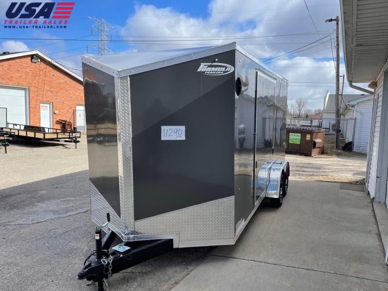 7 x 16 Formula Triumph Enclosed Trailer - w/ Ramp Door 7ft Interior UTV Package w/ Escape Door 7 x 16 Formula Triumph Enclosed Trailer - w/ Ramp Door 7ft Interior UTV Package w/ Escape Door