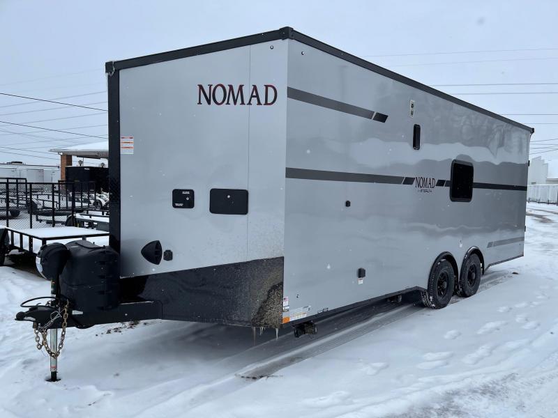 Toy Hauler w/ Living Quarters: 8.5 x 22 STEALTH NOMAD 10K Enclosed Car Trailer Toy Hauler w/ Living Quarters: 8.5 x 22 STEALTH NOMAD 10K Enclosed Car Trailer